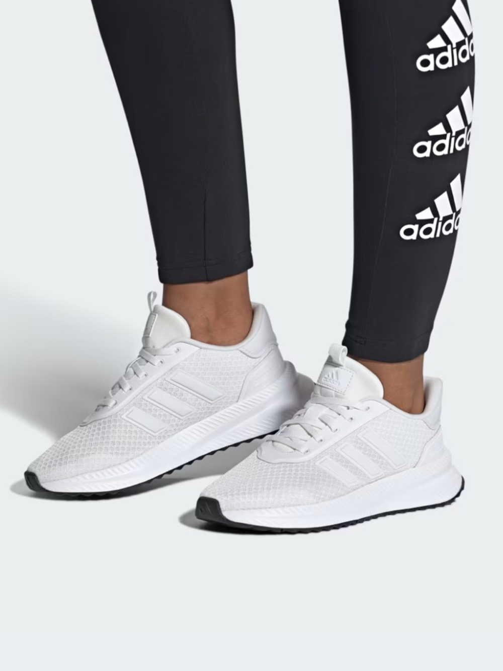 Adidas Women’s White Mesh Running Sneakers